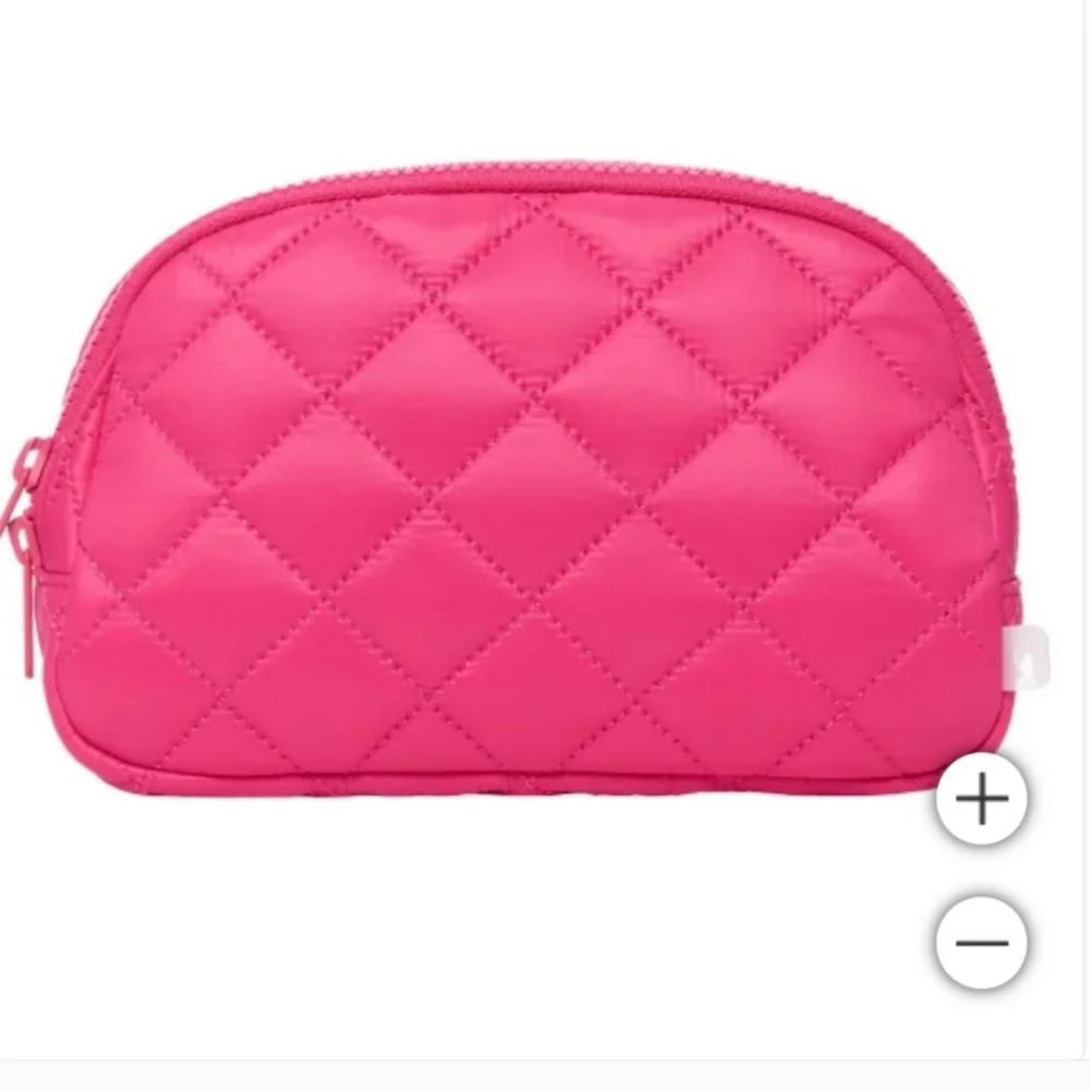 Lolë Unisex Quilted Belt Bag / Sling Bag, nw, Pink